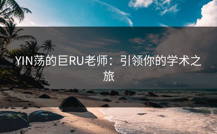 YIN荡的巨RU老师：引领你的学术之旅